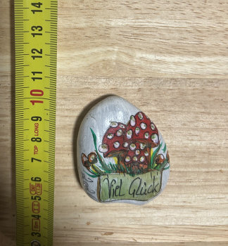 Glücksbringer - Pilze. Viel Glück.